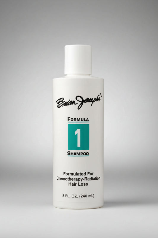 Formula 1 Shampoo for chemotherapy hair loss. Deep Cleansing